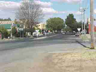 main street view back towards albury